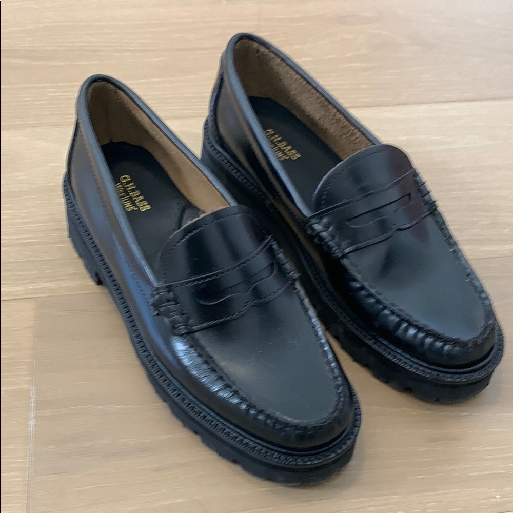 G.H. Bass & Co. Black Loafers BNWOT